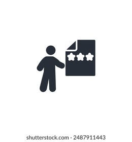 experience icon. vector.Editable stroke.linear style sign for use web design,logo.Symbol illustration.