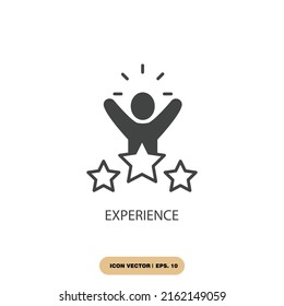 experience icons  symbol vector elements for infographic web