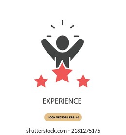 experience icons  symbol vector elements for infographic web