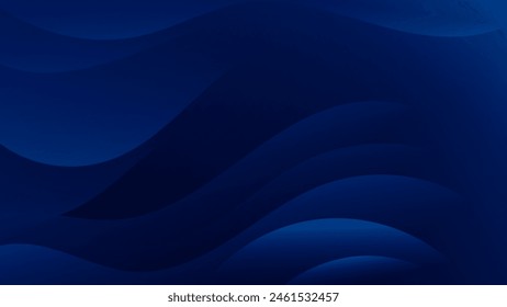 Experience the modern elegance of the abstract gradient wave background. Its dark blue waves create a captivating atmosphere for websites, social media, advertising, and presentations