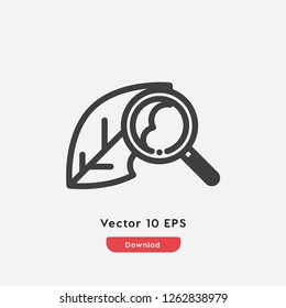 Experience nature icon vector. Experience nature symbol. Linear style sign for mobile concept and web design. Experience nature symbol illustration. Pixel vector graphics - Vector.
