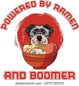 Experience our 'Ramen Sushi Boomer Dog Design' - where fashion meets taste! This design can seamlessly integrate into your daily life.