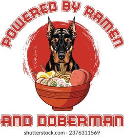 
Experience our 'Ramen Sushi Dobermann Dog T-shirt Design' - where fashion meets taste! This design can seamlessly integrate into your daily life. svg