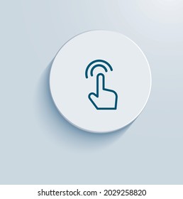 Experience passwordless authentication icon vector design