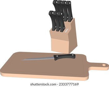 Experience the perfect balance of form and function with a premium knife set.