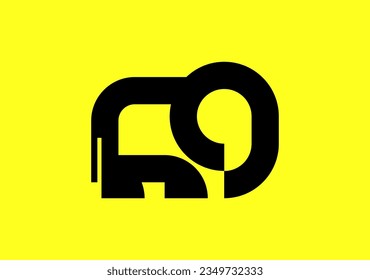 Experience the perfect balance of simplicity and strength with our bold geometric pictogram logo, featuring an iconic elephant
