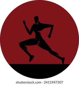 Experience the pulse of determination with our runner illustration. This dynamic artwork encapsulates the spirit of a committed athlete, feet pounding the pavement in pursuit of goals. 