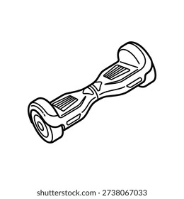 Experience the thrill of riding a modern hoverboard for fun and easy transportation