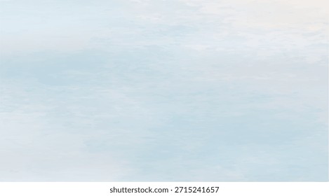 Experimente a tranquilidade com este céu macio aquarela com delicados tons de azul e branco, um fundo abstrato calmante com texturas sutis perfeitas para projetos de design serenos e pacíficos
