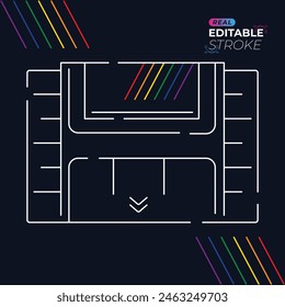 Experience the ultimate retro gaming nostalgia with our high-quality, editable stroke, vintage-inspired gaming cartridge icons, perfect for gamers craving a classic arcade feel.