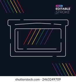 Experience the ultimate retro gaming nostalgia with our high-quality, editable stroke, vintage-inspired gaming cartridge icons, perfect for gamers craving a classic arcade feel.