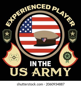 Experienced player in the us army