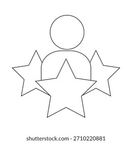 Experiencia en Profesional - Icono veterano experto, experto y experimentado - Insignia de dominio y registro de Pista probado - Ilustración vectorial para la experiencia de la industria