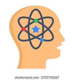 Experiential Icon Flat Style Vector Illustration