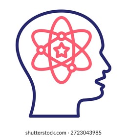 Experiential Icon Line Color Style Vector Illustration