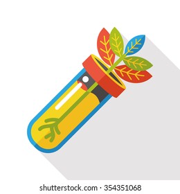 Experiment Beaker flat icon
