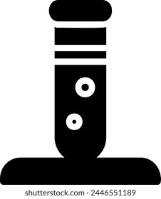 experiment glyph icon illustration vector