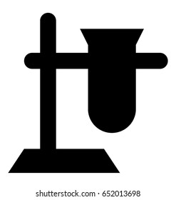 Experiment Glyph Vector Icon