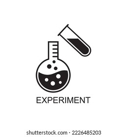 experiment icon , equipment icon vector