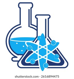 Experiment icon represented by Experiment set Dualtone style.