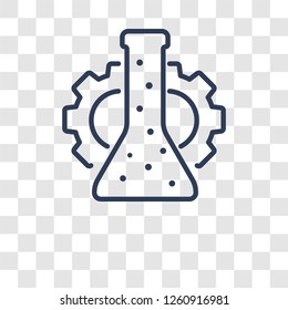 Experiment icon. Trendy Experiment logo concept on transparent background from Science collection
