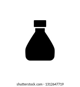 Experiment Icon Vector Illustration in Glyph Style for Any Purpose