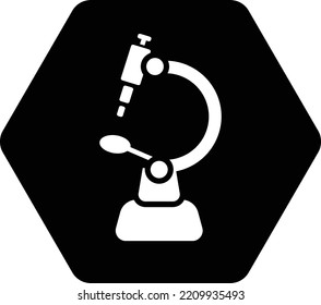 Experiment Illustration. Biology Symbol For Web And App