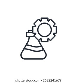Vector.Trazo editable.Signo de estilo lineal para uso Diseño web, logotipo.Ilustración de símbolo.