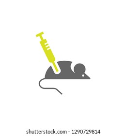 Experiment, mice icon. Element of Science experiment icon for mobile concept and web apps. Detailed Experiment, mice can be used for web and mobile