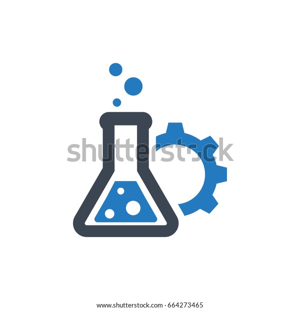 Experiment Research Icon Stock Vector (Royalty Free) 664273465 ...