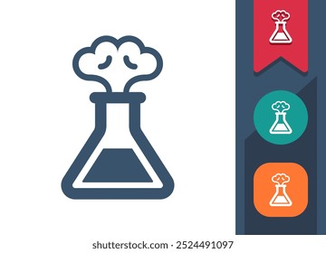 Experiment, Science, Research, Lab Icon. Professional, pixel perfect icon. EPS 10 format.