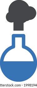 experiment vector glyph colour icon