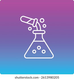 Experiment vector icon. Can be used for printing, mobile and web applications.
