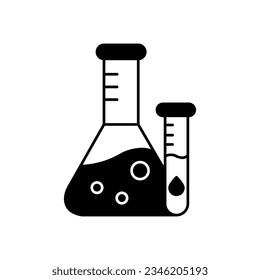 Experiment vector icon which can easily modify or edit

