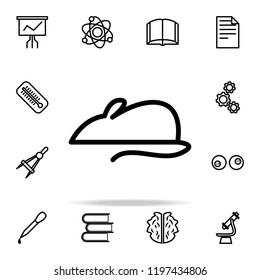 experimental mouse icon. Science icons universal set for web and mobile