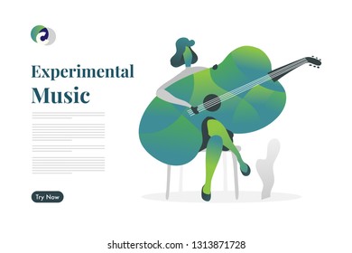 Experimental Music Web Template