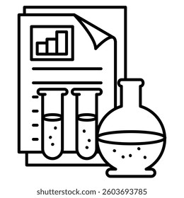 Experimental Result icon represented by chart Line style.