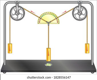 Experimental Verification of Lami’s Theorem