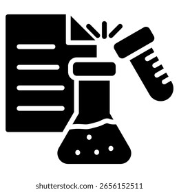 Experimentation Icon Element For Design