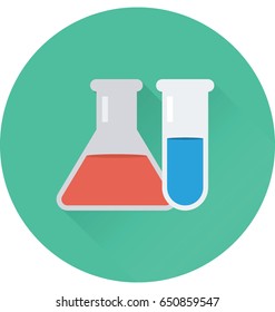 Experiments Colored Vector Icon