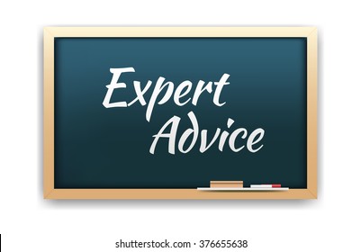 Expert Advice Chalkboard