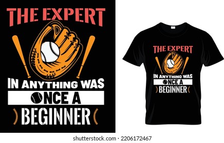 The expert in anything..T-shirt design template