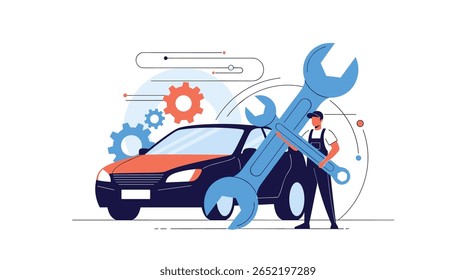 Especialistas em serviços de reparação de automóveis especialistas em manutenção de carros que oferecem diagnósticos confiáveis de veículos e soluções mecânicas para suas necessidades de transporte
