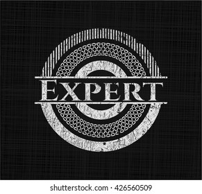Expert chalk emblem