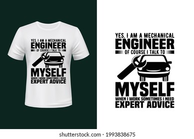Expert Engineer vector t shirt design