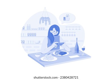 Expert Foodie Trying Food And Makes Review