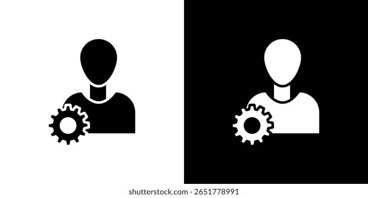 Expert icon of a flat style vector