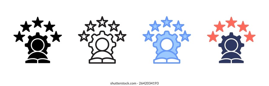 Expert icon sheet multiple style collection