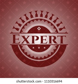  Expert red emblem