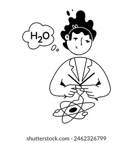 Mini Ilustraciones dibujadas a mano por científicos expertos
